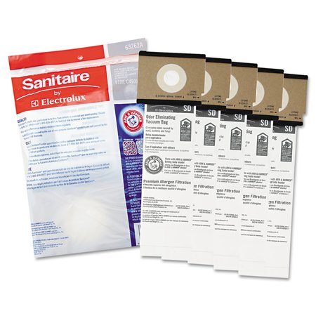 Sanitaire SD Premium Allergen Vacuum Bags for SC9100 Series, PK50 EUR 63262-10